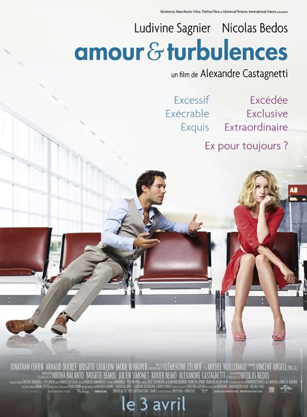 affiche du film Amour et turbulences, d'Alexandre Castagnetti