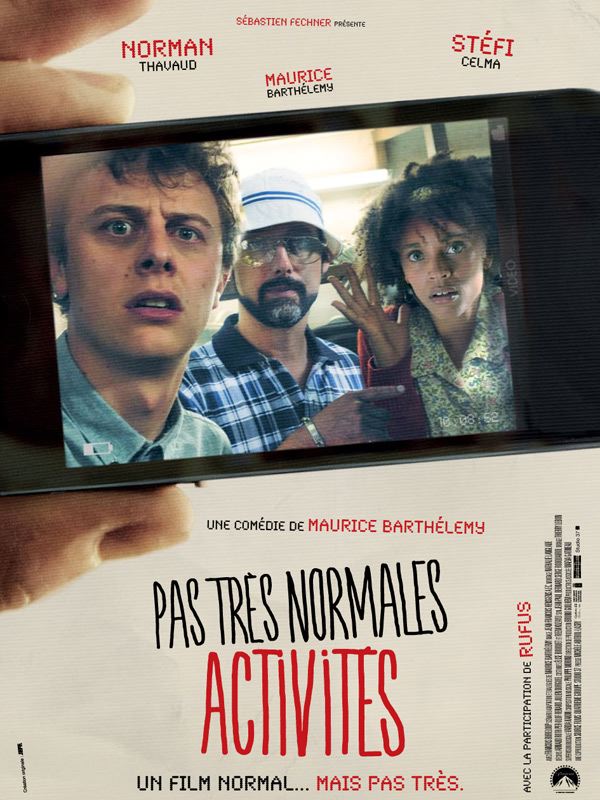 affiche du film Pas Très Normales Activités, de Maurice Bathélémy