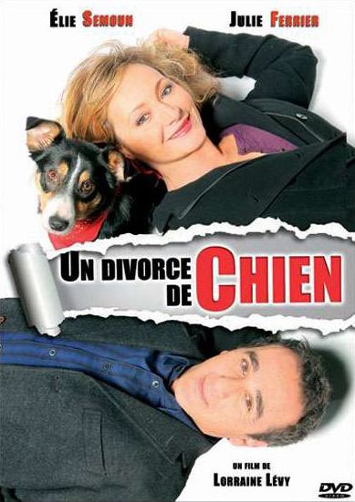 affiche du film Un divorce de chien, de Lorraine Lévy